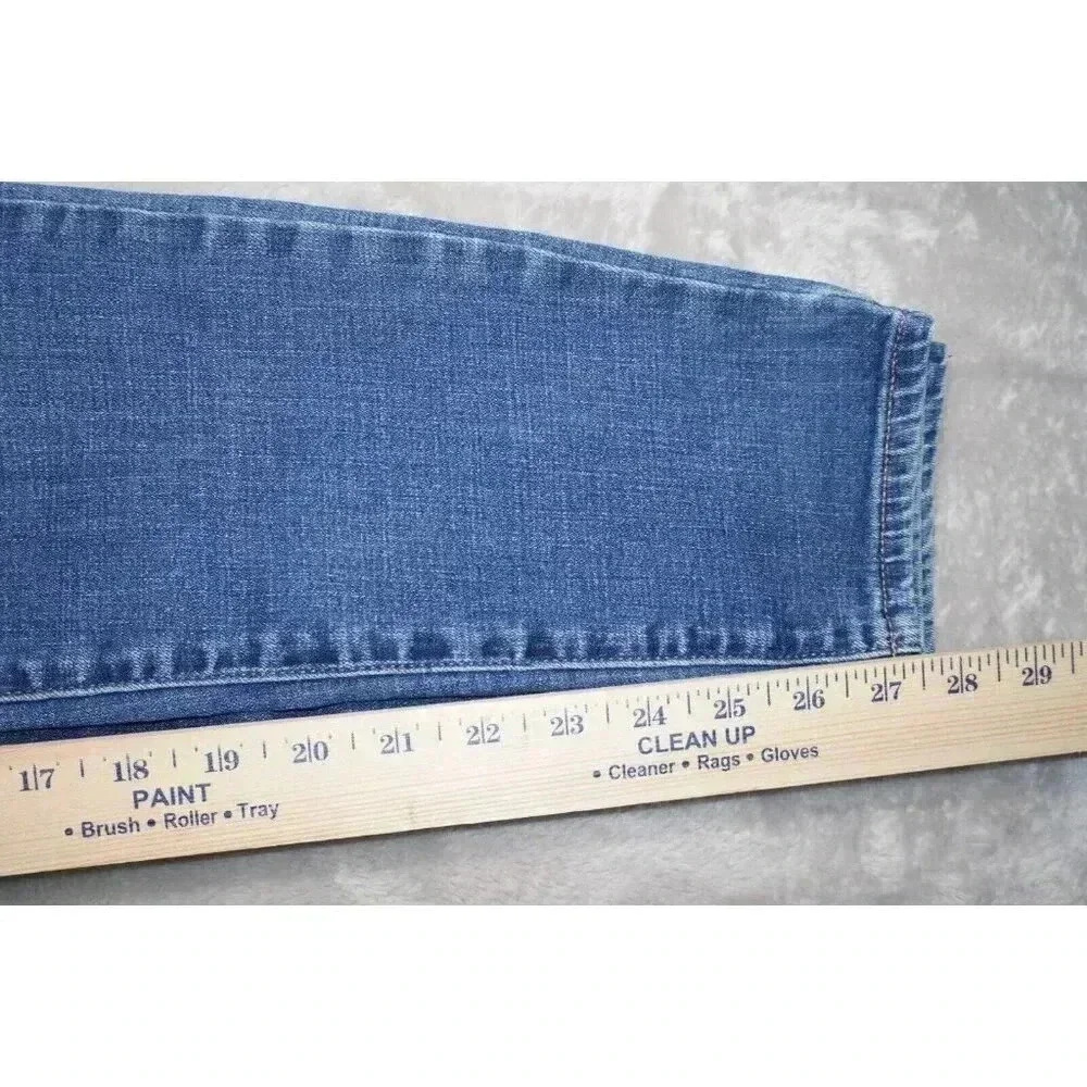 Lucky Brand Mid Rise Ava Skinny Ankle Medium Wash Size 6/28 Stretch Denim